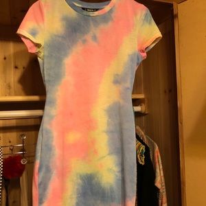 shein tye dye dress